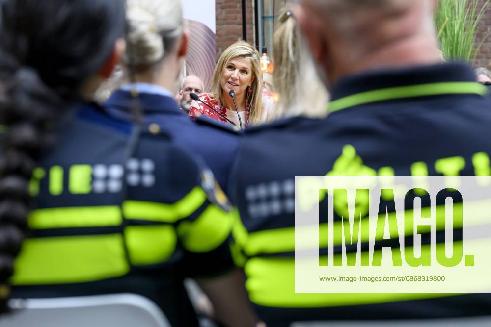 Apeldoorn, The Netherlands, 2026-10-01 14:16:41 APELDOORN, 01-10-2026, Police Academy. Queen Maxima visits the Police Academy in Apeldoorn in the context of financially sound employership. With over 67,000 employees, the National Police is one of the largest employers in the Netherlands and a member of the Foundation for Financially Healthy Netherlands (SFGN). Queen Maxima is honorary chair of this foundation. PHOTO: NLBeeld Patrick van Emst Credit: NL Beeld Patrick van Emst
