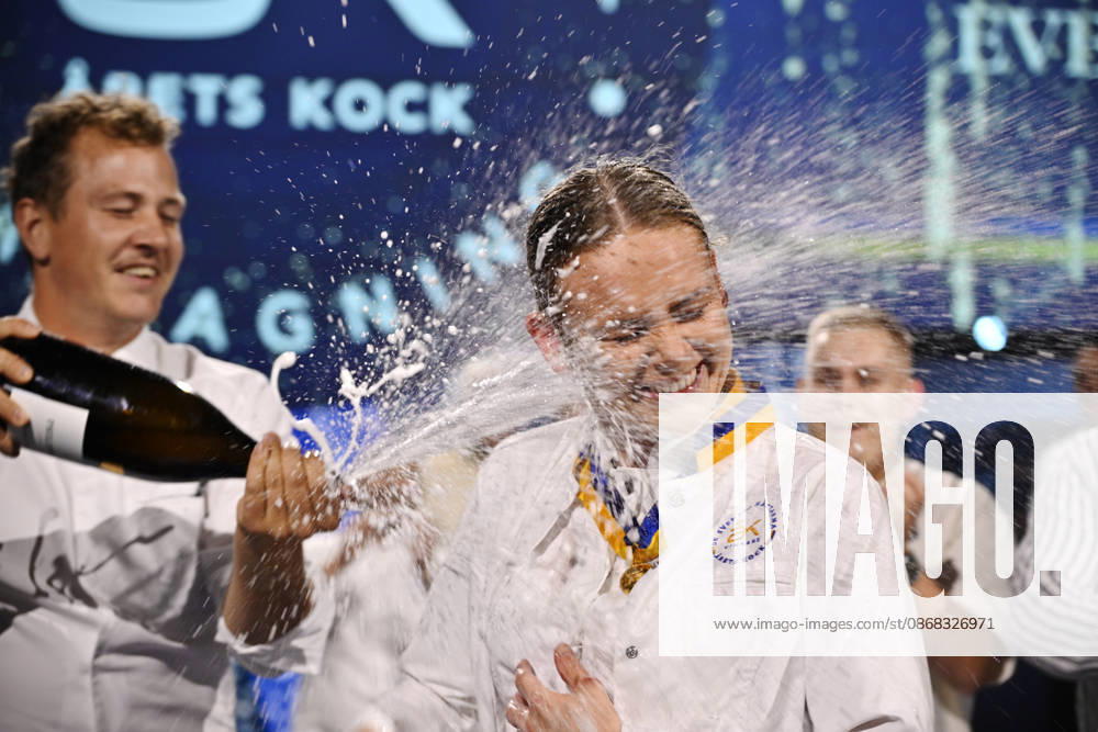 STOCKHOLM, SWEDEN 20261001 Evelina Änggren wins Chef of the Year and is honored during the 2026 Chef of the Year finals at Annexet in Stockholm STOCKHOLM SWEDEN