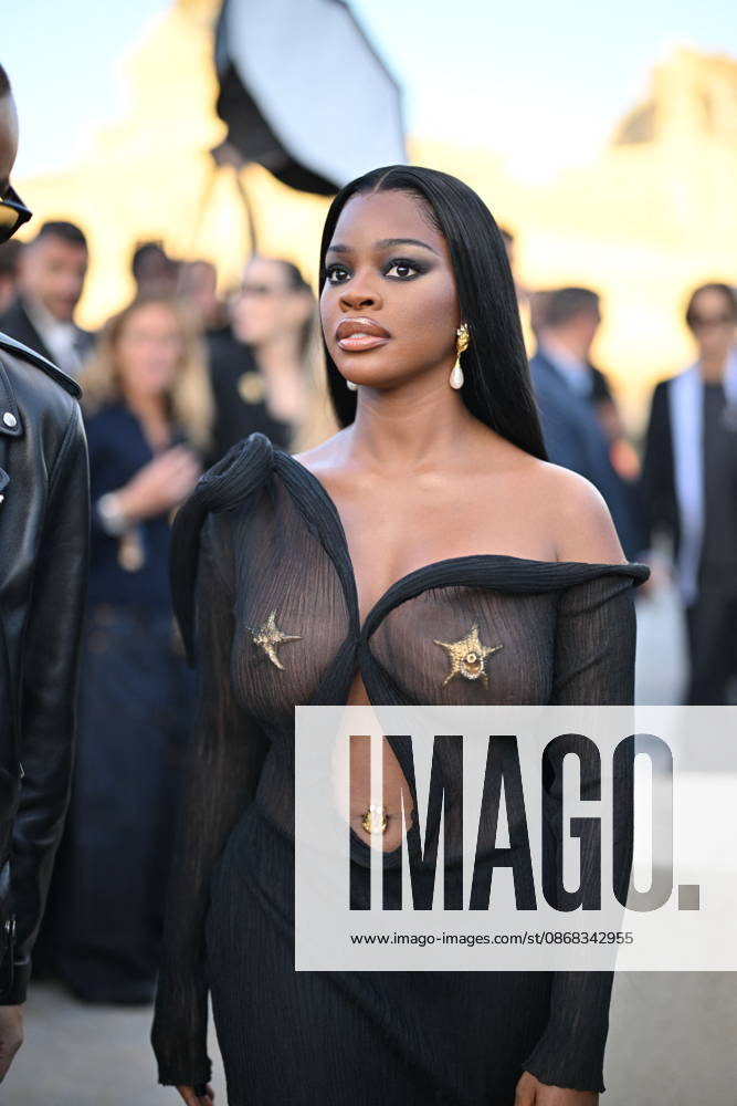 Jatavia Shakara Johnson (JT) at the Schiaparelli Women s Ready-to-Wear Spring Summer 2027 Collection fashion show during Paris Fashion Week, October 1, 2026. Pierre Perusseau, Bestimage. Celebrities at the Schiaparelli Women’s Ready-to-Wear Spring Summer 2027 Collection fashion show during Paris Fashion Week on October 1, 2026, in Paris, France.