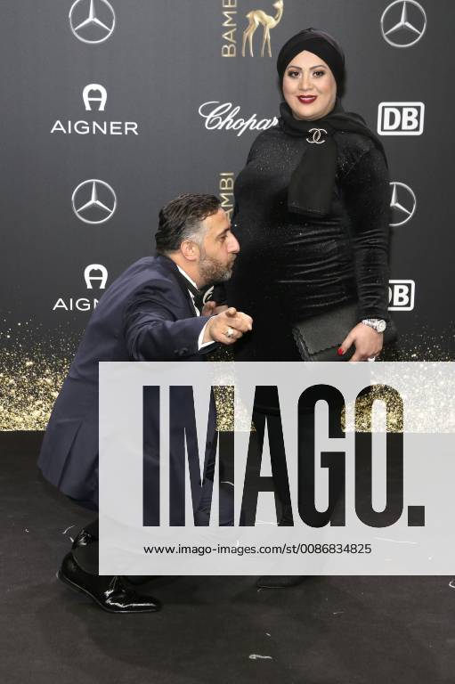Kida Khodr Ramadan with wife Meryem Ramadan at the 70 Bambi Award 2018 at the Stage Theater am Potsdamer Platz Berlin 16 11 2018 Foto:xA.xFuturexImage