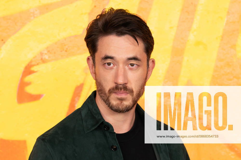 Andrew Koji attends Street Fighter Photocall at Leake Street, Waterloo in London, England. UK. Thursday 1st October 2026.
