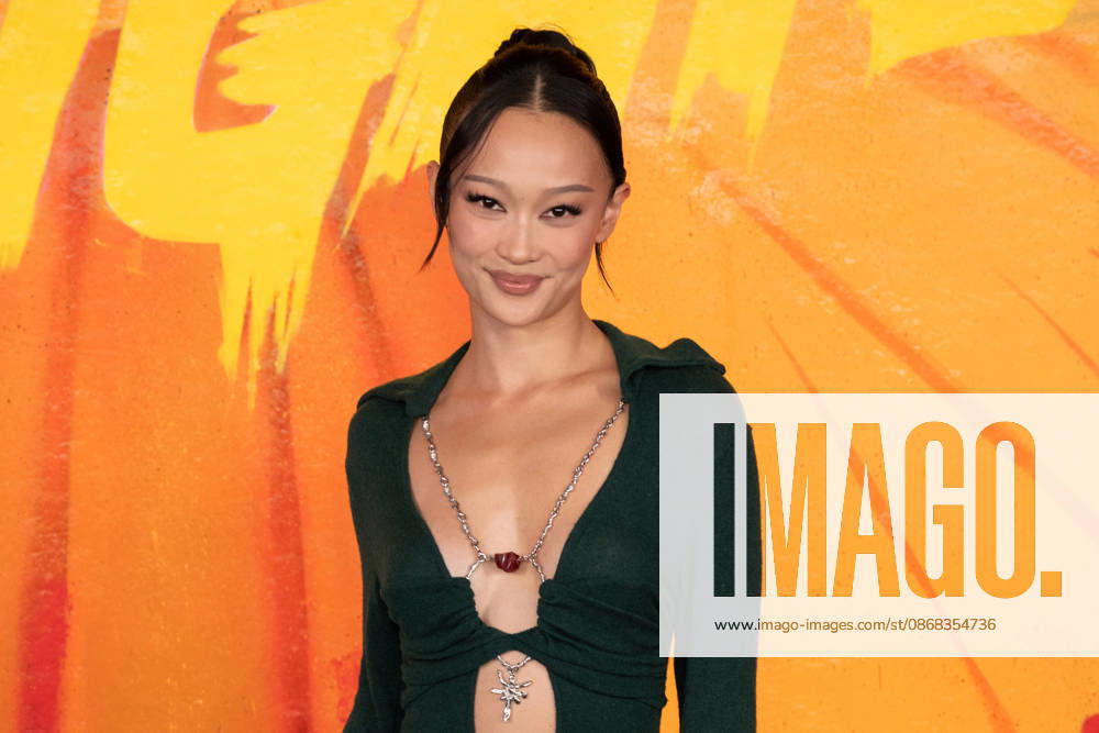 Callina Liang attends Street Fighter Photocall at Leake Street, Waterloo in London, England. UK. Thursday 1st October 2026.