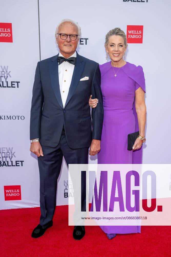 (L-R) Karl Wellner and Deborah Norville attends.The New York City Ballet 2026 Fall Gala at David H. Koch Theater, Lincoln Center on October 01, 2026 in New York City. New York United States - ZUMAs197 20261001_aaa_s197_785