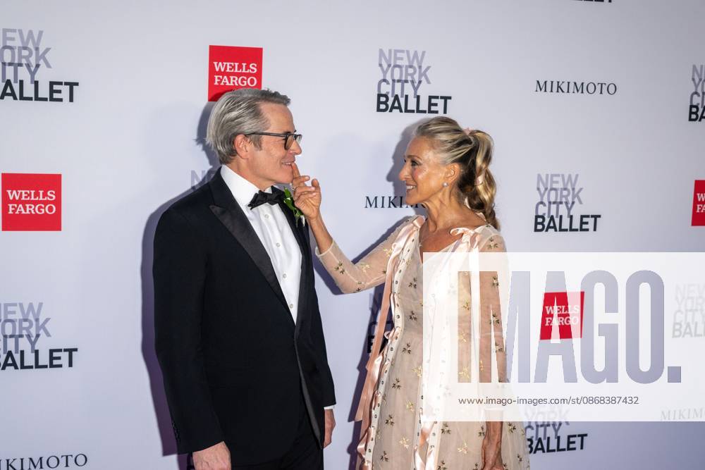 (L-R) Matthew Broderick and Sarah Jessica Parker attend.The New York City Ballet 2026 Fall Gala at David H. Koch Theater, Lincoln Center on October 01, 2026 in New York City. New York United States - ZUMAs197 20261001_aaa_s197_908