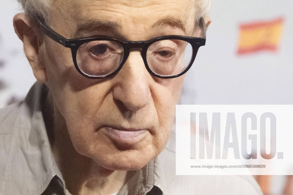 Woody Allen at the official reception marking the start of filming for the Woody Allen Fall Project 2026 at the Teatros del Canal in Madrid, October 1, 2026 Foto:Fotografosx xFuturexImagex woody_6040