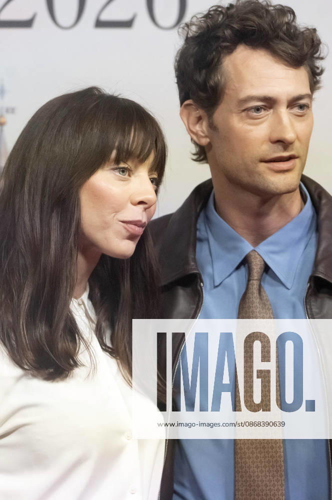 Alexi Wasser and Peter Vives at the official reception marking the start of filming for the Woody Allen Fall Project 2026 at the Teatros del Canal in Madrid, October 1, 2026 Foto:Fotografosx xFuturexImagex woody_6023