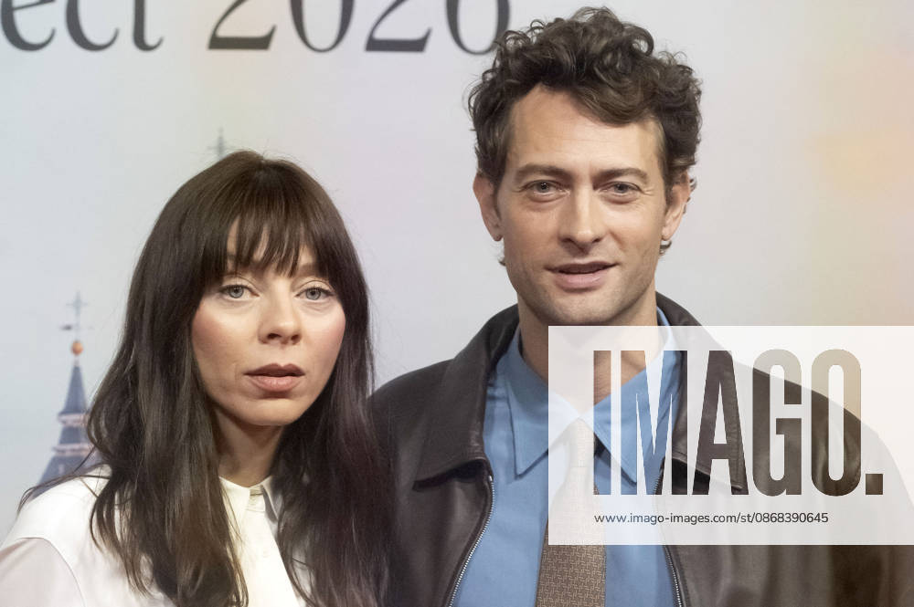 Alexi Wasser and Peter Vives at the official reception marking the start of filming for the Woody Allen Fall Project 2026 at the Teatros del Canal in Madrid, October 1, 2026 Foto:Fotografosx xFuturexImagex woody_6029