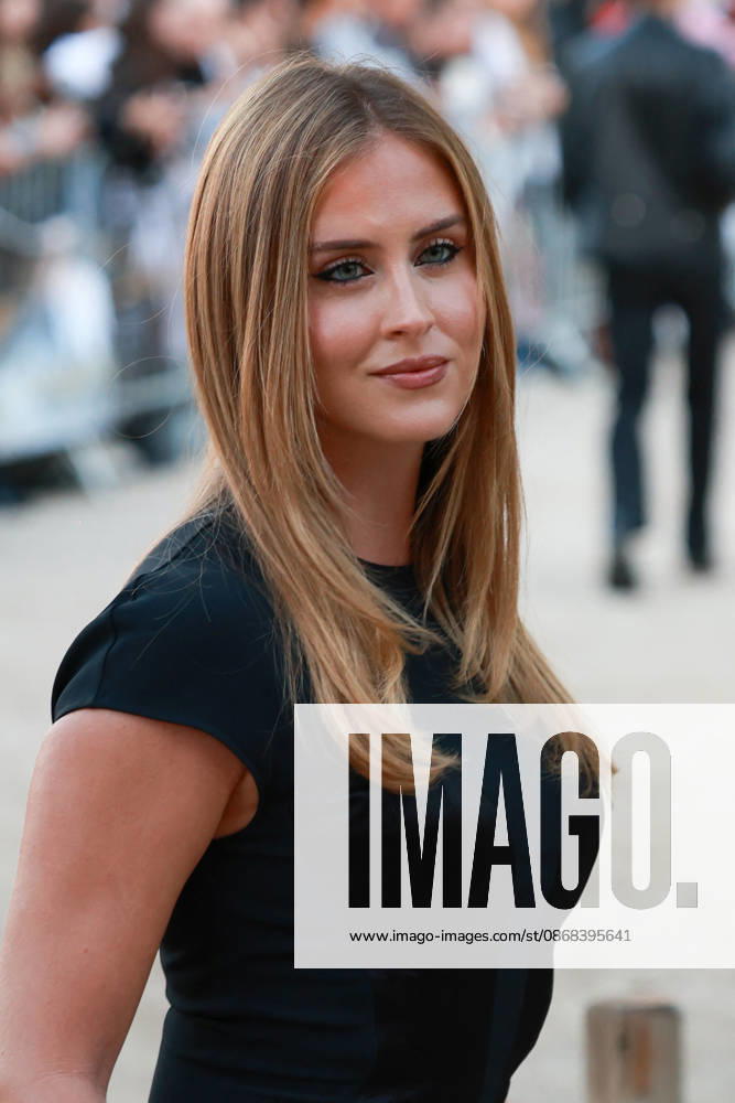 Valentina Ferragni at the Schiaparelli Spring Summer 2027 Women’s Ready-to-Wear Collection fashion show during Paris Fashion Week (PFW) on October 1, 2026. Florian Lavielle, Bestimage. Schiaparelli’s Spring Summer 2027 Women’s Ready-to-Wear Collection fashion show at Paris Fashion Week (PFW) on October 1, 2026, Paris, France