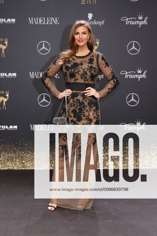 Laura Wontorra at the Bambi 2018 award ceremony on 16 11 2018 in Berlin Bambi 2018 award ceremony in Berlin