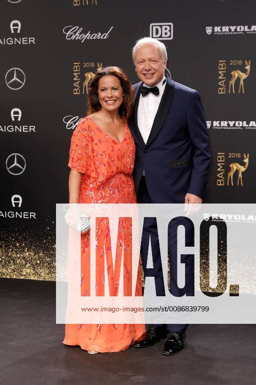 Tom Buhrow and Daniela Boff at the Bambi 2018 award ceremony on 16 11 2018 in Berlin Bambi 2018 award ceremony in Berlin