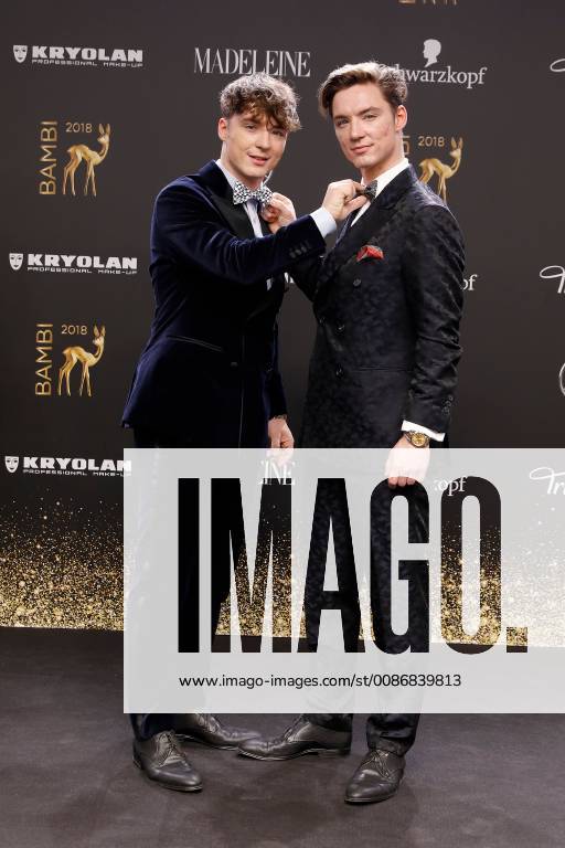 Roman and Heiko Lochmann The Lochis at the Bambi 2018 Award Ceremony on 16 11 2018 in Berlin Bambi 2018 Award Ceremony in Berlin