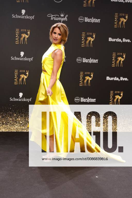 Mareile Hoeppner at the Bambi 2018 award ceremony on 16 11 2018 in Berlin Bambi 2018 award ceremony in Berlin