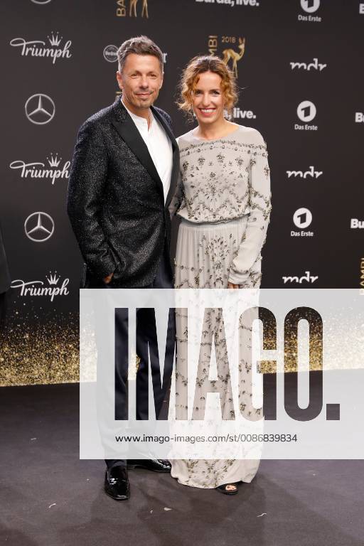 Michael Michi Beck and his wife Ulrike Beck at the Bambi 2018 award ceremony on 16 11 2018 in Berlin Bambi 2018 award ceremony in Berlin
