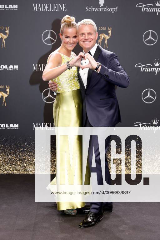 Guido Cantz and his wife Kerstin at the Bambi 2018 award ceremony on 16 11 2018 in Berlin Bambi 2018 award ceremony in Berlin