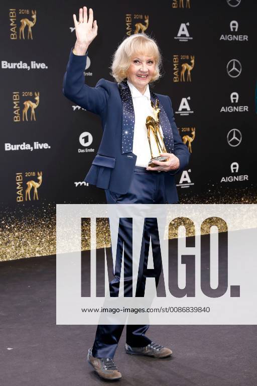Liselotte Pulver at the Bambi 2018 award ceremony on 16 11 2018 in Berlin Bambi 2018 award ceremony in Berlin