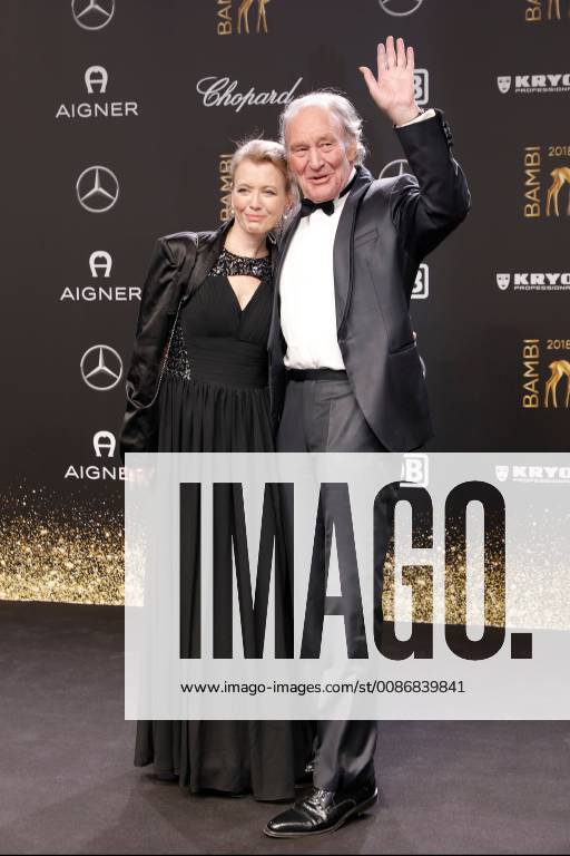 Michael Mendl and Gesine Friedmann at the Bambi 2018 award ceremony on 16 11 2018 in Berlin Bambi 2018 award ceremony in Berlin