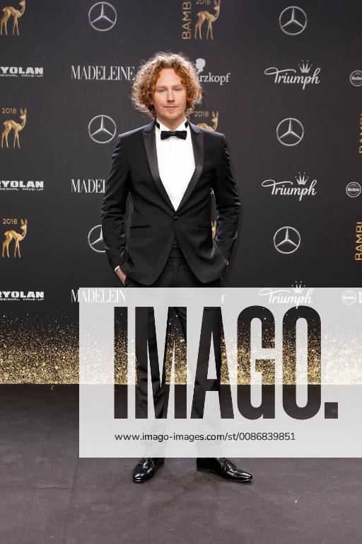 Michael Schulte at the Bambi 2018 award ceremony on 16 11 2018 in Berlin Bambi 2018 award ceremony in Berlin