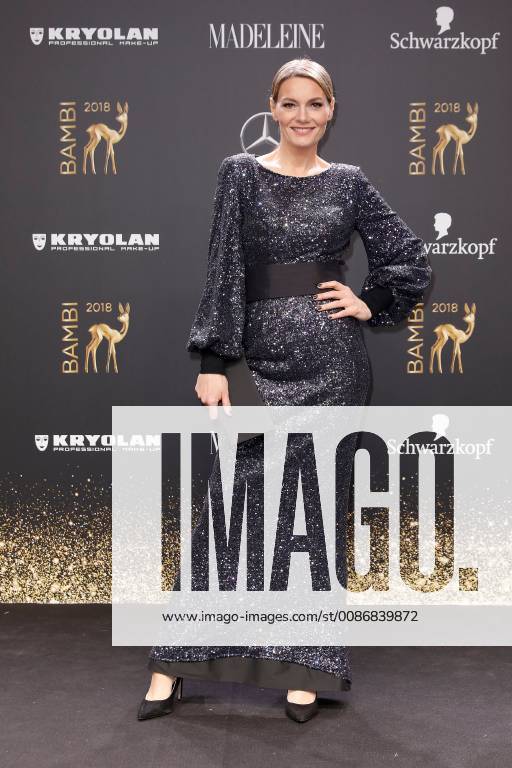 Martina Hill at the Bambi 2018 award ceremony on 16 11 2018 in Berlin Bambi 2018 award ceremony in Berlin