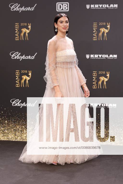 Dua Lipa at the Bambi 2018 award ceremony on 16 11 2018 in Berlin Bambi 2018 award ceremony in Berlin