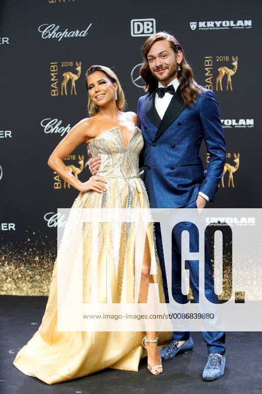 Sylvie Meis and Riccardo Simonetti at the Bambi 2018 award ceremony on 16 11 2018 in Berlin Bambi 2018 award ceremony in Berlin
