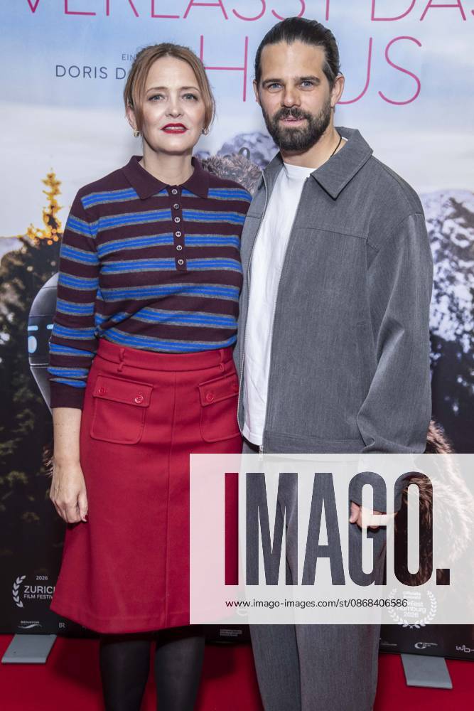 ABB FRAUWINKLER Laura Tonke and Josef Ellers on the red carpet at the special screening of the feature film *Frau Winkler verlässt das Haus* at the Cinema Paris in Berlin on October 1, 2026, Berlin, Germany