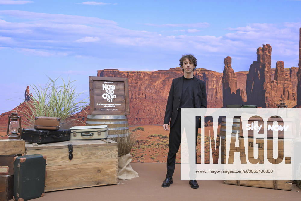 Photo by Mario Romano, IPP Milan, October 2, 2026. Photocall for the TV series *North, South, West, East: The Legendary Story of the 883*, Season 2. Pictured: Riccardo Armiento. Italy Photo Press World. Copyright. Photocall for the TV series *North*