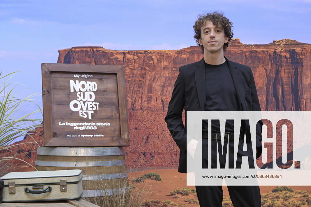 Photo by Mario Romano, IPP Milan, October 2, 2026. Photocall for the TV series *North, South, West, East: The Legendary Story of the 883*, Season 2. Pictured: Riccardo Armiento. Italy Photo Press World. Copyright. Photocall for the TV series *North*