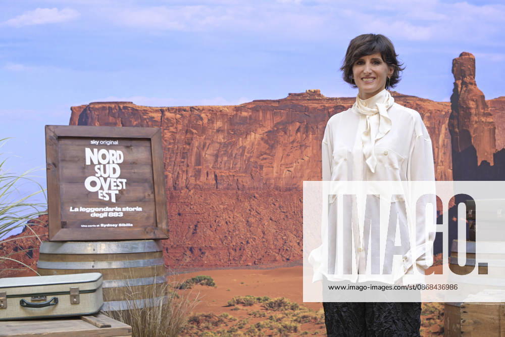 Photo by Mario Romano, IPP Milan, October 2, 2026. Photocall for the TV series *North, South, West, East: The Legendary Story of the 883*, Season 2. Pictured: Alice Filippi. Italy Photo Press World. Copyright. Photocall for the TV series *North*