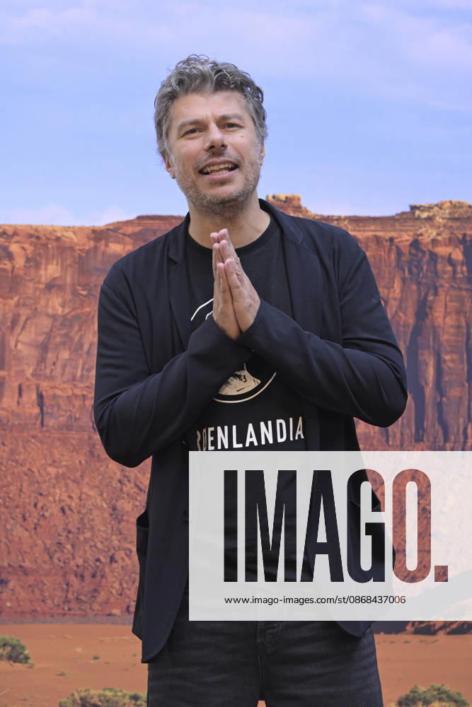 Photo by Mario Romano, IPP Milan, October 2, 2026. Photocall for the TV series *Nord Sud Ovest Est: The Legendary Story of the 883*, Season 2. Pictured: Sidney Sibilia. Italy Photo Press World. Copyright. Photocall for the TV series *Nord*