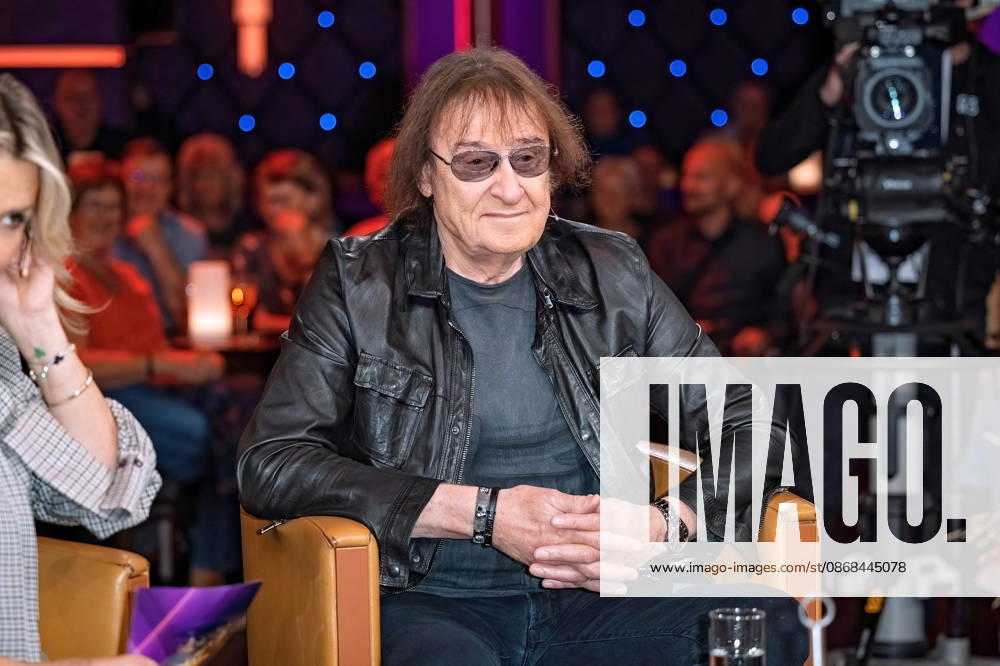 MDR Riverboat musician Dieter Maschine Birr during the taping of the MDR talk show Riverboat on October 2, 2026, at Mediacity Leipzig 20261002SFL0064