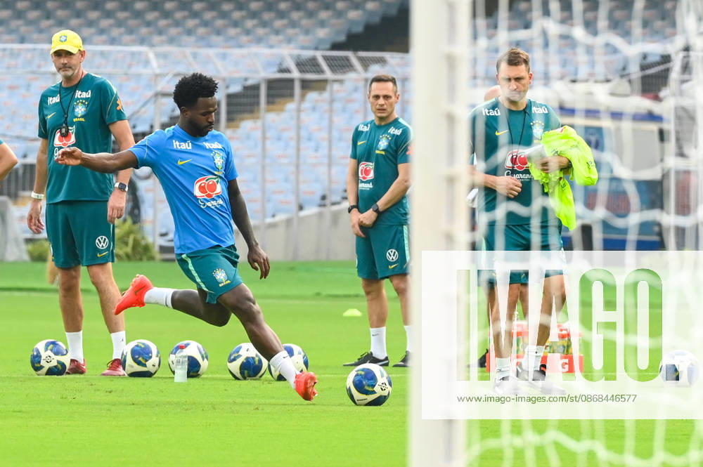 Vinicius Junior of Brazil Men s National Football team during training session ahead of upcoming International Friendly match against India at Vivekananda Yuva Bharati (Salt Lake) Stadium on October 2, 2026 in Kolkata, India. (Photo by Samir Jana Hindustan Times ) Brazil National Football Team Arrive In Kolkata Ahead Of Their Match Against Indian Football Team