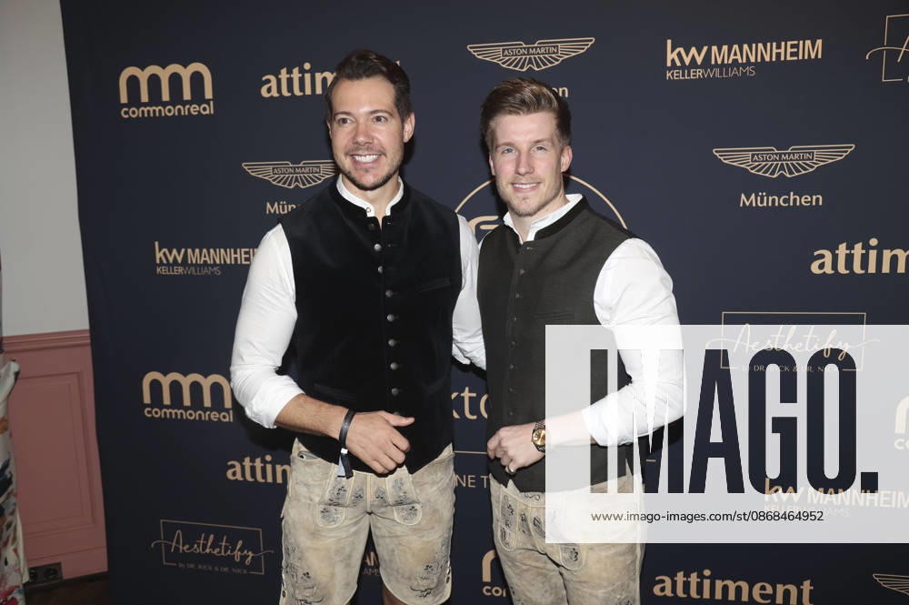 Henrik Heüveldop, aka Dr. Rick, and Dominik Bettray, aka Dr. Nick, at the 2 Fine Time Business Club Oktoberfest 2026 at Käfer Stammhaus in Munich, October 2, 2026 Foto:xAgenturxWehnertx xGränzdörferx xFuturexImagex ftbc_6016