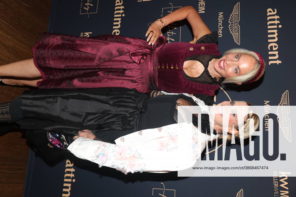 Sarah Kahn and Pia Bolte at the 2 Fine Time Business Club Oktoberfest 2026 at Käfer Stammhaus in Munich