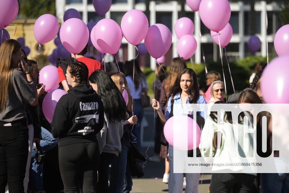 27th Pink Ribbon Day The Europa Donna Croatia association organized the 27th Pink Ribbon Day, dedicated to raising awareness about breast cancer, in Zagreb, Croatia, on October 03, 2026. LucijaxOcko PIXSELL