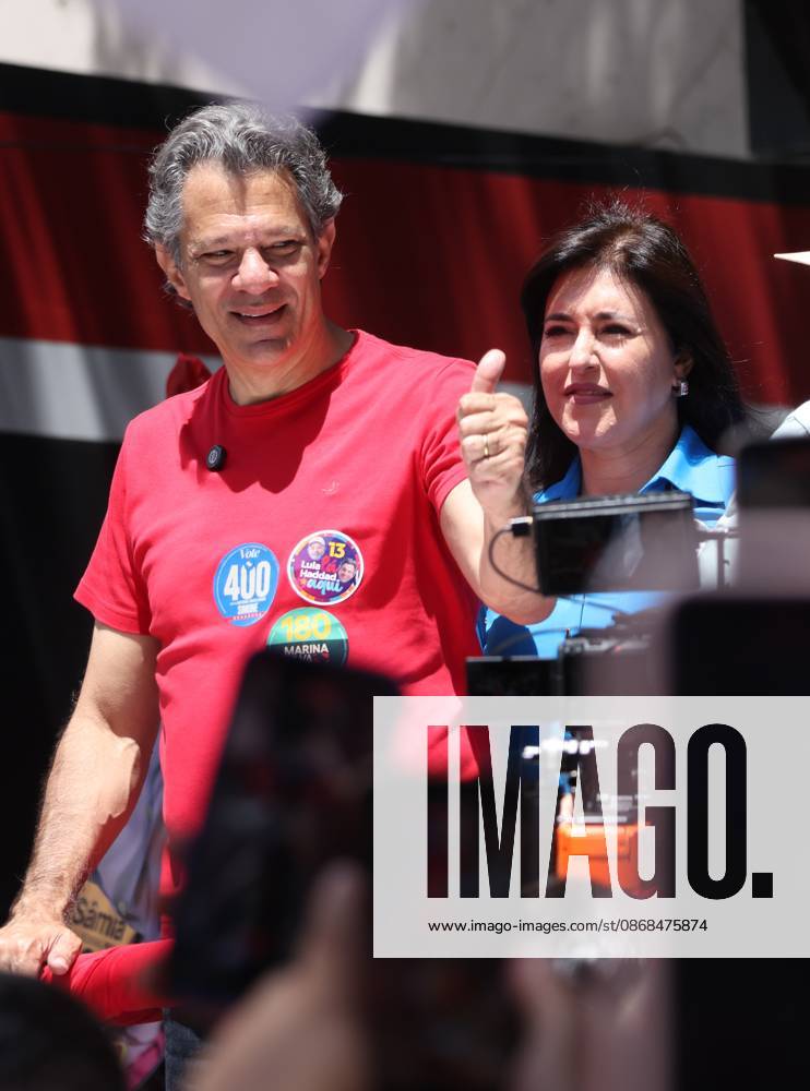 Lula takes a walk along Paulista Avenue and continues along Augusta Street. Sao Paulo (SP), October 3, 2026 2026 Elections Lula President and candidate for re-election Luiz Inacio Lula da Silva (PT) participates in a walk on Paulista Avenue, in Sao Paulo, in the last campaign event before the first round of elections. The mobilization continues along Augusta Street towards Roosevelt Square. Lula is accompanied by allies, including Fernando Haddad, Geraldo Alckmin, Marina Silva, and Simone Tebet.(Foto: Leco Viana Thenews2 imago images) Lula takes a walk along Paulista Avenue and continues along Augusta Street.