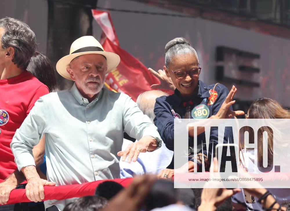 Lula takes a walk along Paulista Avenue and continues along Augusta Street. Sao Paulo (SP), October 3, 2026 2026 Elections Lula President and candidate for re-election Luiz Inacio Lula da Silva (PT) participates in a walk on Paulista Avenue, in Sao Paulo, in the last campaign event before the first round of elections. The mobilization continues along Augusta Street towards Roosevelt Square. Lula is accompanied by allies, including Fernando Haddad, Geraldo Alckmin, Marina Silva, and Simone Tebet.(Foto: Leco Viana Thenews2 imago images) Lula takes a walk along Paulista Avenue and continues along Augusta Street.
