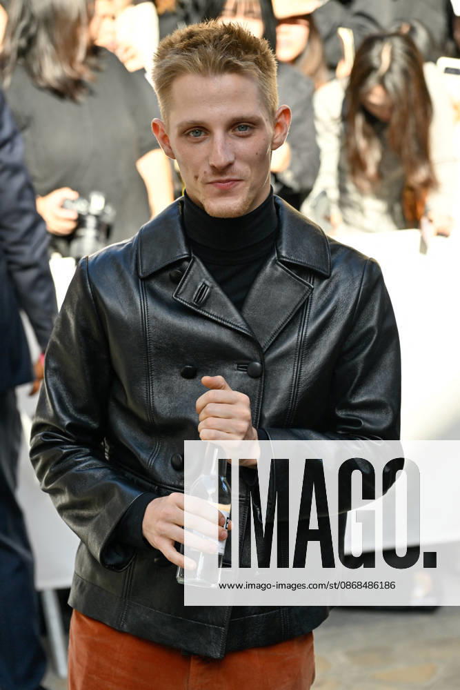 PFW Celine Outside Arrivals Valentin Campagne arriving at the Celine show during Paris Fashion Week, in Paris, France on 3 October 2026. Photo by Julien Reynaud APS-Medias ABACAPRESS.COM Paris France