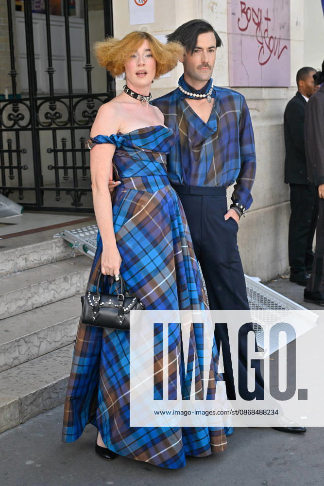 PFW Vivienne Westwood Outside Arrivals Guest arriving at the Vivienne Westwood show during Paris Fashion Week, in Paris, France on 3 October 2026. Photo by Julien Reynaud APS-Medias ABACAPRESS.COM Paris France