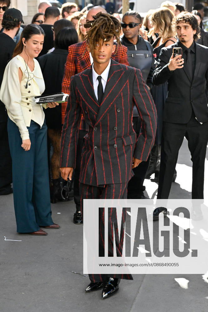 PFW Vivienne Westwood Outside Arrivals Jaden Smith arriving at the Vivienne Westwood show during Paris Fashion Week, in Paris, France on 3 October 2026. Photo by Julien Reynaud APS-Medias ABACAPRESS.COM Paris France