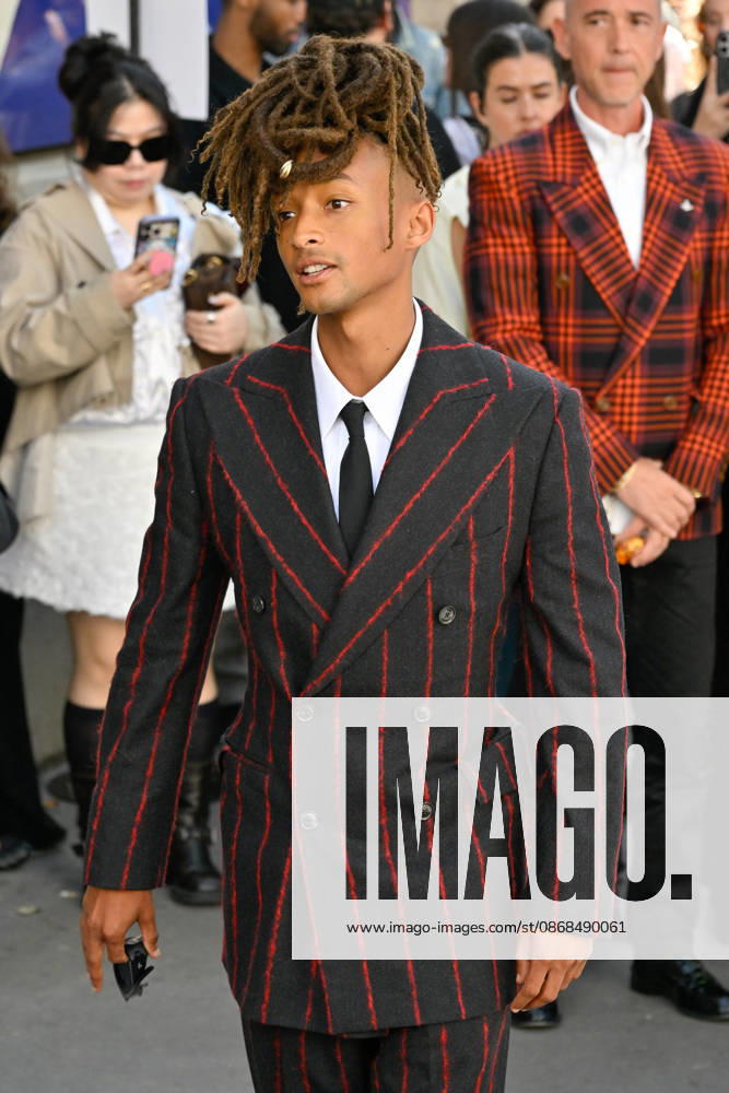 PFW Vivienne Westwood Outside Arrivals Jaden Smith arriving at the Vivienne Westwood show during Paris Fashion Week, in Paris, France on 3 October 2026. Photo by Julien Reynaud APS-Medias ABACAPRESS.COM Paris France