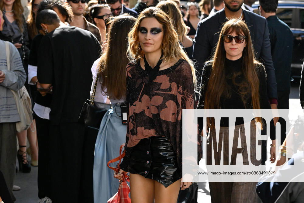 PFW Vivienne Westwood Outside Arrivals Paris Jackson arriving at the Vivienne Westwood show during Paris Fashion Week, in Paris, France on 3 October 2026. Photo by Julien Reynaud APS-Medias ABACAPRESS.COM Paris France