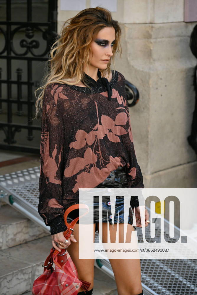 PFW Vivienne Westwood Outside Arrivals Paris Jackson arriving at the Vivienne Westwood show during Paris Fashion Week, in Paris, France on 3 October 2026. Photo by Julien Reynaud APS-Medias ABACAPRESS.COM Paris France