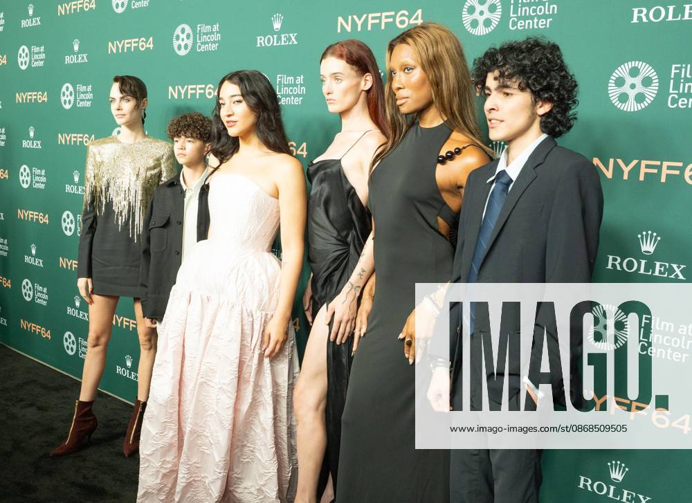 Cara Delevingne, Reggie Absolom, Miss Benny, Alaska Riley, Saturn Rising and Eldar Isgandarov attend screening of Club Kid during annual New York Film Festival at Alice Tully Hall at Lincoln Center in New York, NY on October 3, 2026. Bronx USA - ZUMAr339 20261003_znp_r339_158