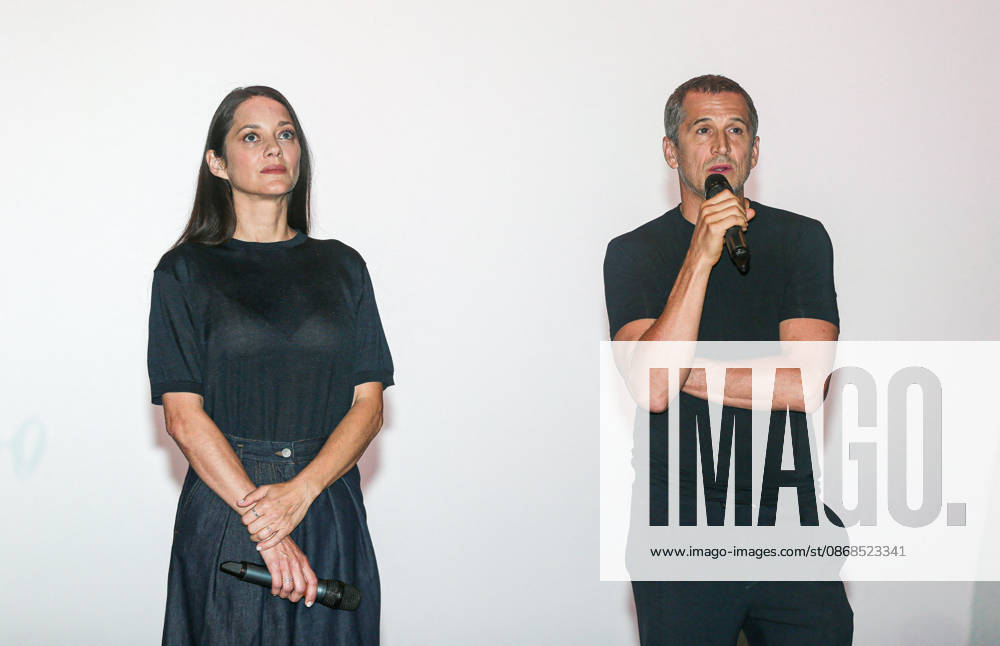 Marion Cotillard and Guillaume Canet at the premiere of the film *Karma* at the Kinepolis cinema in Lomme, France, on October 3, 2026 Stéphane Vansteenkiste Bestimage Premiere of the film *Karma* at the Kinepolis cinema in Lomme, France, on October 3, 2026 Lomme, unknown