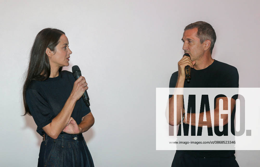 Marion Cotillard and Guillaume Canet at the premiere of the film *Karma* at the Kinepolis cinema in Lomme, France, on October 3, 2026 Stéphane Vansteenkiste Bestimage Premiere of the film *Karma* at the Kinepolis cinema in Lomme, France, on October 3, 2026 Lomme unknown