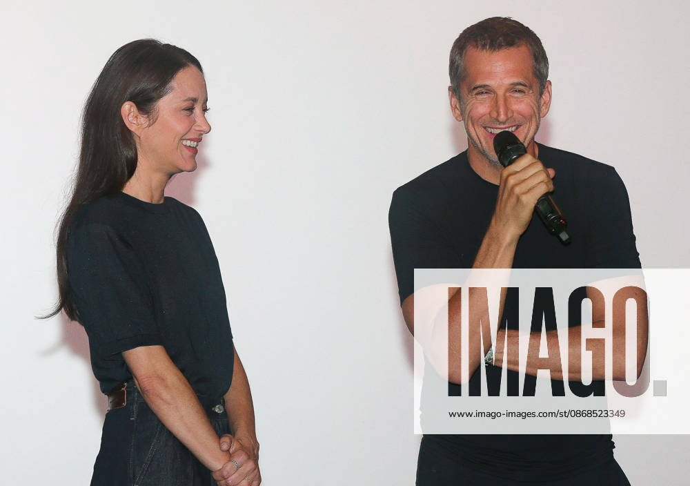 Marion Cotillard and Guillaume Canet at the premiere of the film *Karma* at the Kinepolis cinema in Lomme, France, on October 3, 2026 Stéphane Vansteenkiste Bestimage Premiere of the film *Karma* at the Kinepolis cinema in Lomme, France, on October 3, 2026 Lomme unknown