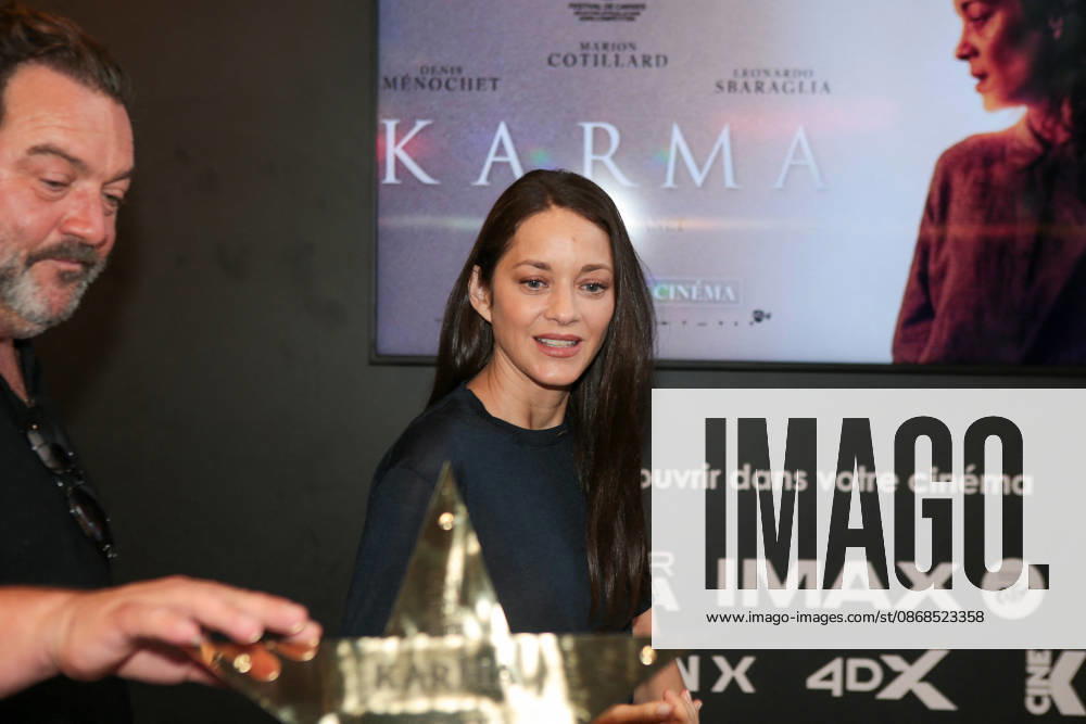 Marion Cotillard at the premiere of the film *Karma* at the Kinepolis cinema in Lomme, France, on October 3, 2026 Stéphane Vansteenkiste Bestimage Premiere of the film *Karma* at the Kinepolis cinema in Lomme, France, on October 3, 2026 Lomme unknown