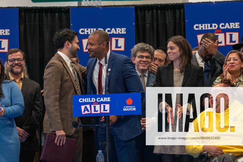 New York, NY- October 5: Mayor Zohran Kwame Mamdani makes an announcement to deliver Free Child Care to more Than 10,000 Low-Income Children October 5, 2026.