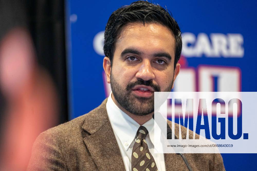 New York, NY- October 5: Mayor Zohran Kwame Mamdani makes an announcement to deliver Free Child Care to more Than 10,000 Low-Income Children October 5, 2026.