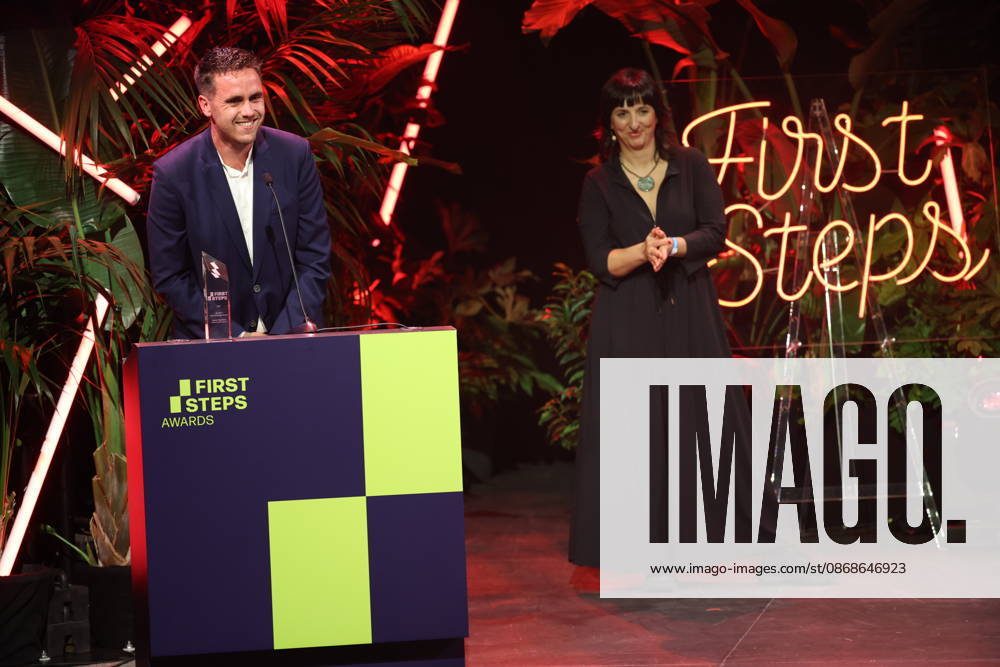 FIRST STEPS 2026 No Fear Bernd Eichinger Award: Laudatory Speech by Ira Tondowski and the No Fear Bernd Eichinger Award-winning film *VOM BÖSEN BLICK*, Produced by Justus Hagemann; award presentation on stage at the FIRST STEPS 2026 ceremony at the Theater des Westens in Berlin